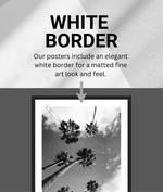 Black and White Ferris Wheel Poster, Carnival Wall Art, Photography Print