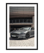 Aston Martin DBS Poster, Sports Car Wall Art, Car Wall Decor