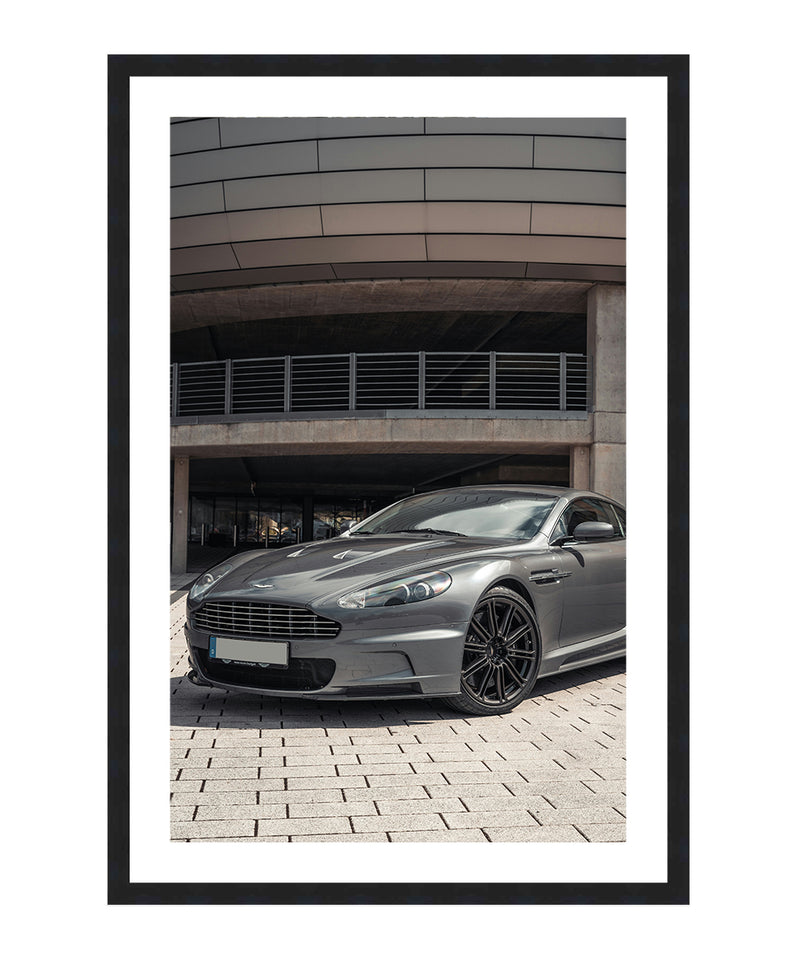 Aston Martin DBS Poster, Sports Car Wall Art, Car Wall Decor