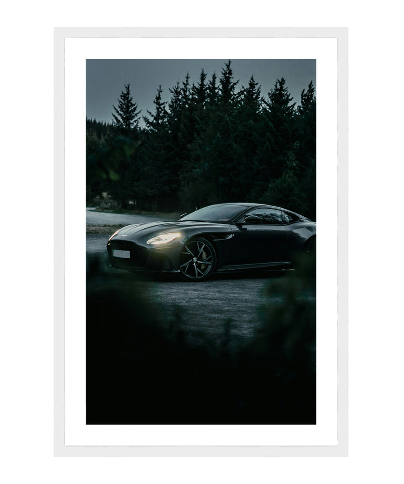 Aston Martin DBS v2 Poster, Sports Car Wall Art, Car Wall Decor