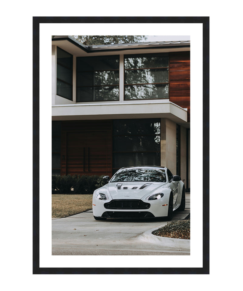 Aston Martin v2 Poster, Sports Car Wall Art, Car Wall Decor