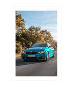 BMW M3 Series Poster, Sports Car Wall Art, Classic Car Wall Art