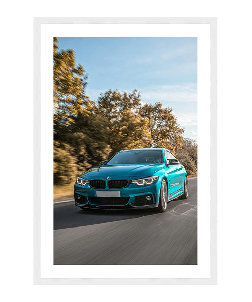 BMW M3 Series Poster, Sports Car Wall Art, Classic Car Wall Art