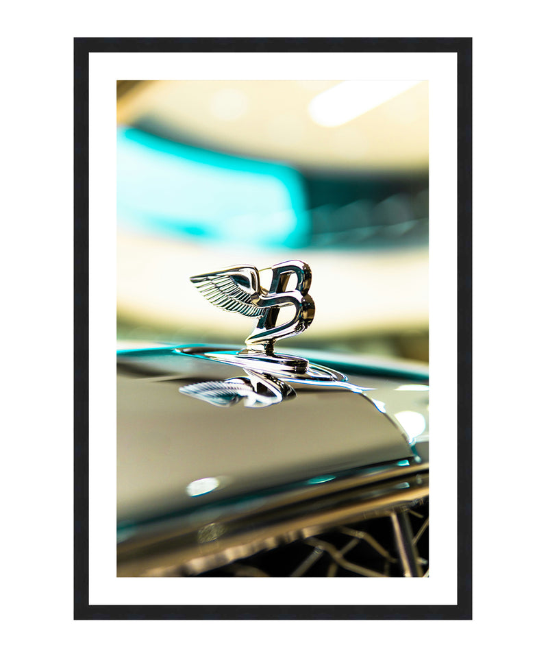Bentley Statue Poster, Luxury Car Wall Art, Car Wall Decor