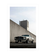 Boss 429 Mustang Poster, Vintage Photography, Classic Car Wall Art