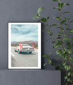 Dodge Charger Poster, Vintage Photography, Classic Car Wall Art