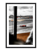 Ferrari SF-24 Poster, Vintage Photography, Classic Car Wall Art