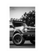 Ford Bronco Raptor Poster, Bronco Wall Art, Ford Decor Print