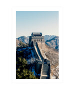 Great Wall of China Poster, China Photography, Travel Wall Art