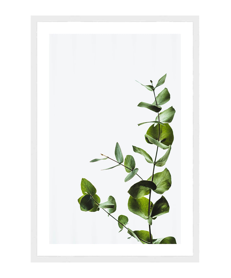 Green Leaves Poster, Leaves Wall Art, Nature Wall Decor