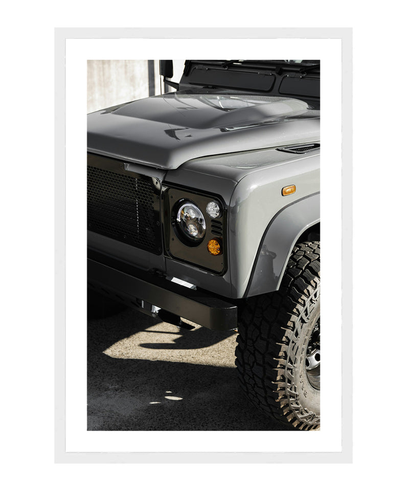 Land Rover Defender Poster, Sports Car Wall Art, Car Wall Decor