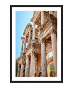 Library of Celsus Poster, Turkey Photography, Travel Wall Art