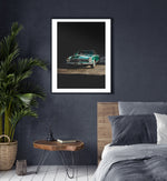 Mercedes-Benz 300 SL Poster, Vintage Photography, Classic Car Wall Art