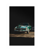 Mercedes-Benz 300 SL Poster, Vintage Photography, Classic Car Wall Art