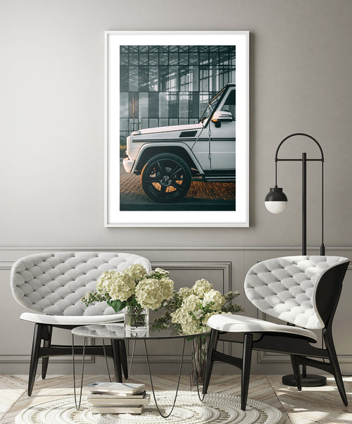 Mercedes G-Wagon Poster, Car Wall Art, Car Wall Decor