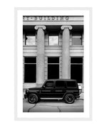 Mercedes G Wagon Poster, Car Wall Art, Black and White Wall Decor