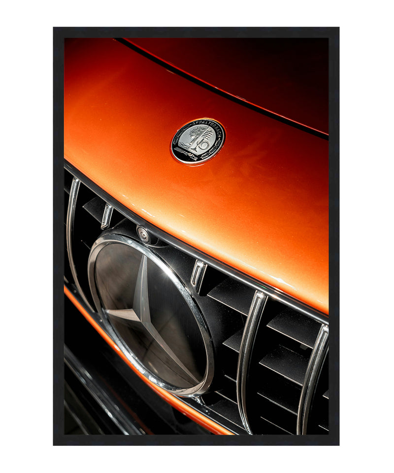 Mercedez Benz Affalterback AMG Poster, Car Wall Art, Mercedez Classic Print