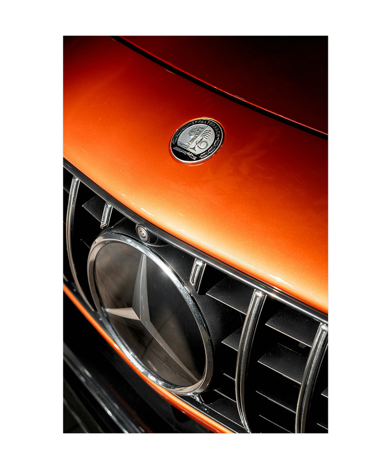 Mercedez Benz Affalterback AMG Poster, Car Wall Art, Mercedez Classic Print