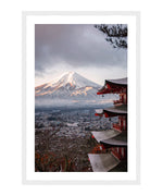 Mount Fuji Japan Poster, Travel Wall Art
