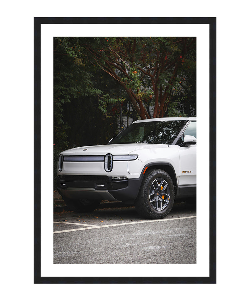 Rivian R1S Poster, Sports Car Wall Art, Car Wall Decor