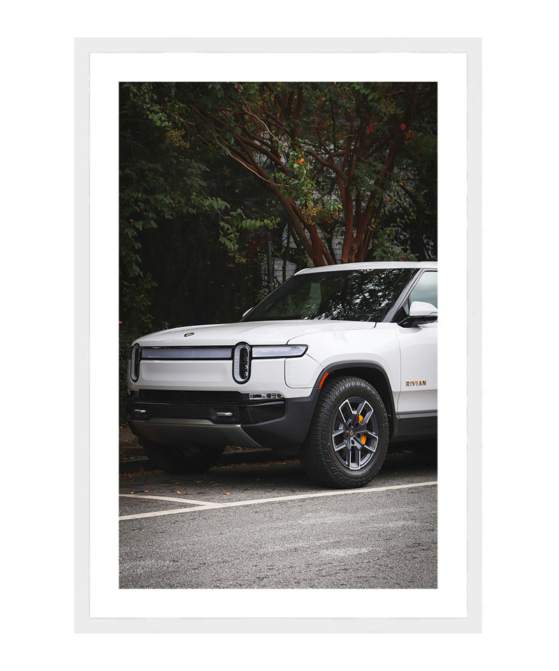 Rivian R1S Poster, Sports Car Wall Art, Car Wall Decor