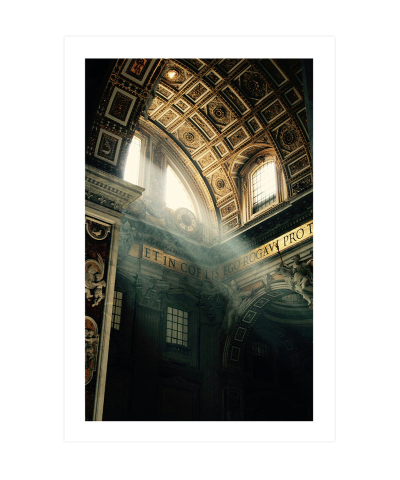 St. Peter's Basilica Vatican City Poster, Vatican City Wall Art, Vatican City Photograph Print