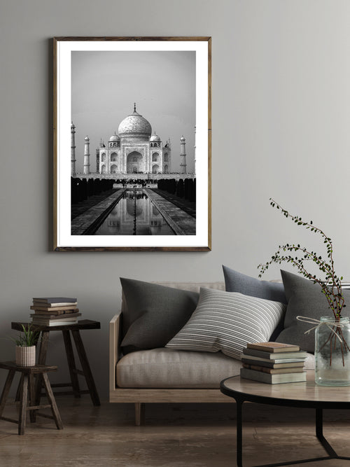 Taj Mahal in India, India Poster, Travel Wall Art