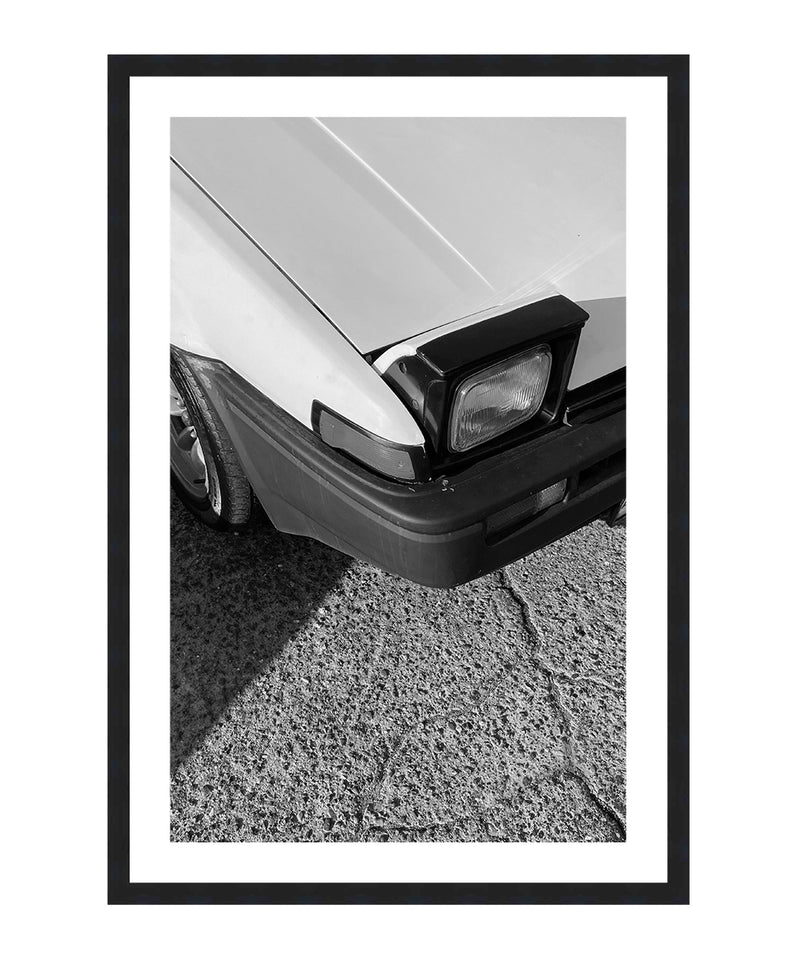 Toyota Corolla AE86 Trueno Poster, Classic Car Wall Art, Vintage Car Wall Art, Car Wall Decor