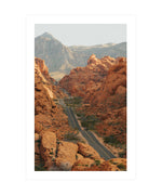 Valley of Fire Nevada Poster, Travel Wall Art