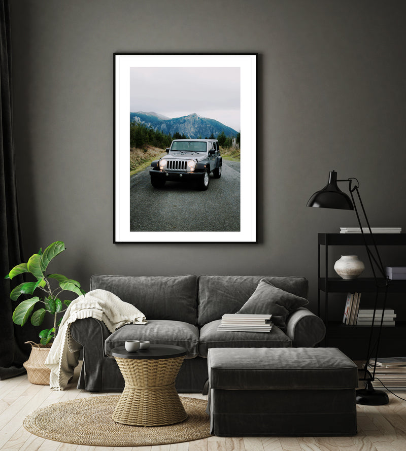 Wrangler Jeep Poster, Jeep Wall Art, Jeep Photograph Print