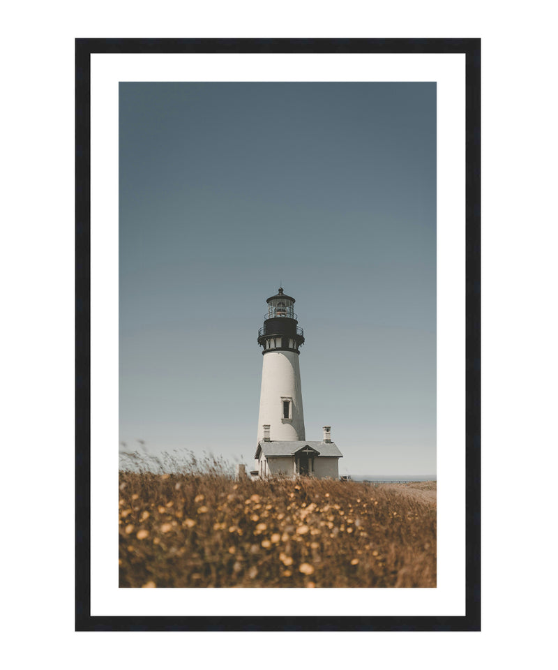 Yaquina Head Poster, Lighthouse Wall Art