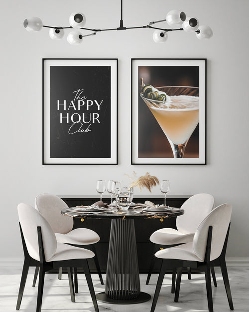 Cucumber Martini Print, Martini Photograph Wall Art, Cocktail Print