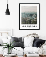 Los Angeles City Poster, LA Skyline Wall Art, LA California Photograph Print