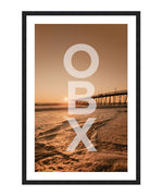 OBX Outerbanks Poster, OBX Pogue Wall Art, OBX NC Wall Decor Print