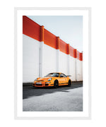 Porsche GT3 Poster, Carrera Wall Art, Sports Car Wall Decor