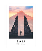 Bali Indonesia Pura Lempuyang Temple Poster, Bali Photography Wall Art, Travel Poster