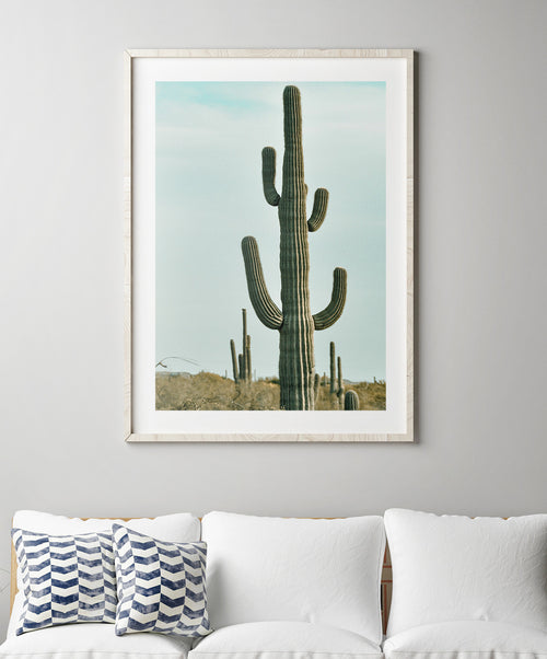Cactus Tree Cactus Poster, Desert Cactus Wall Art, Cactus Tree Decor Print