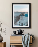 Santorini Greece Print, Santorini Greek Island Wall Art, Cyclades Photograph Print