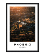Phoenix Arizona Cityscape Poster, Travel Wall Art